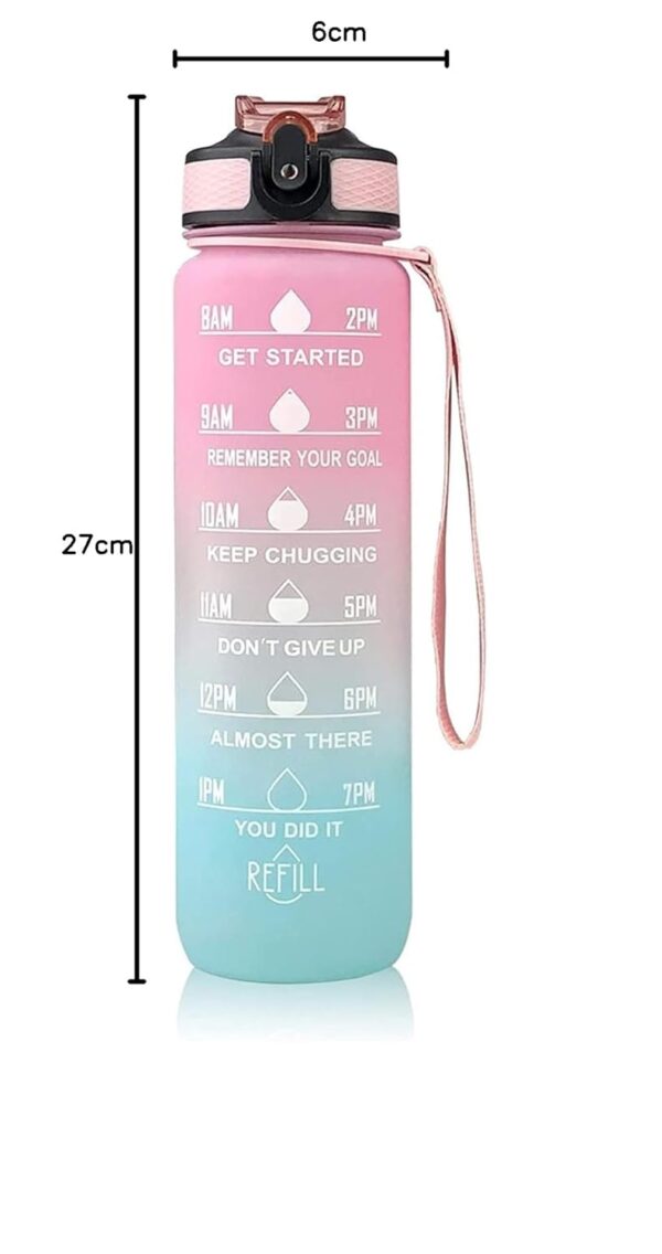 Motivational Water Bottle 1 LT - Image 6