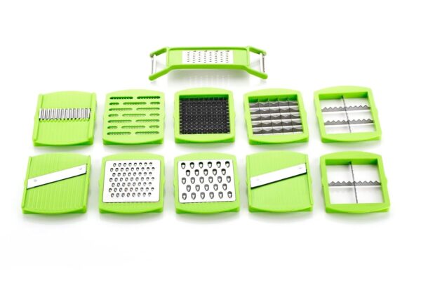 12-in-1 Vegetable Chopper & Grater Set - Image 2