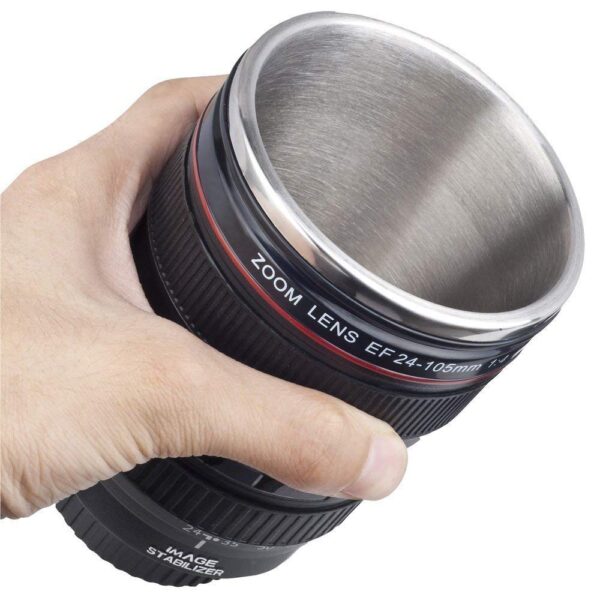 CAMERA LENS SHAPE COFFEE MUG - Image 3