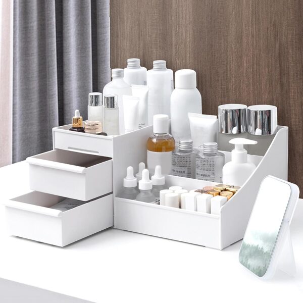 NEW COSMETIC BOX White