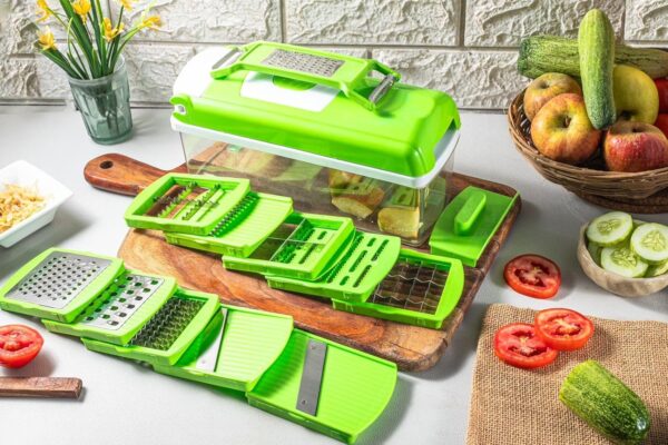 12-in-1 Vegetable Chopper & Grater Set - Image 5