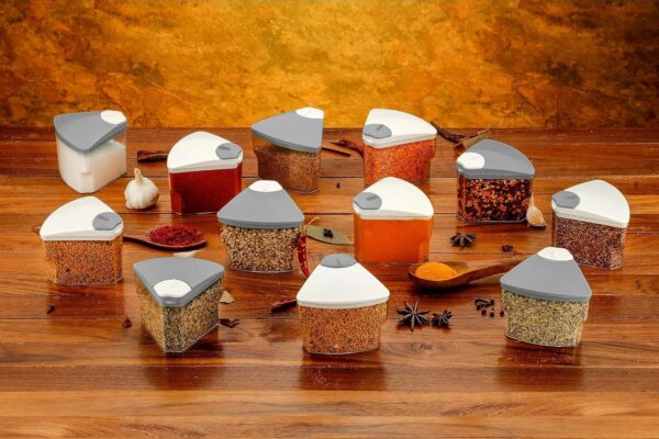 360° Rotating Spice Rack Set - Image 3