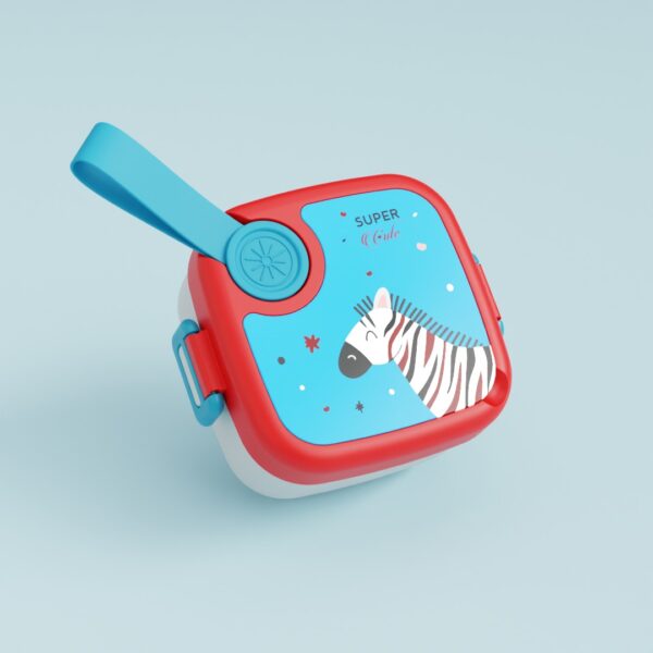 Kids Zebra Bento Lunch Box Set - Image 3
