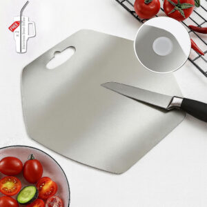 Premium Hexagonal Stainless Steel Cutting Board