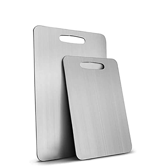 Stainless Steel Cutting Board – 28X36 cm - Image 2