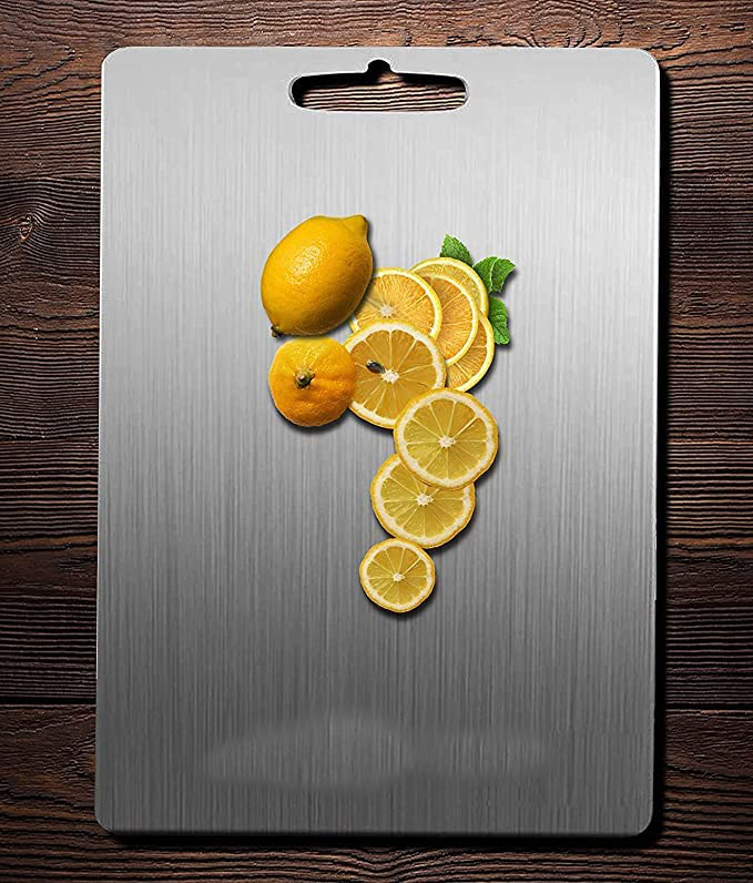 Stainless Steel Cutting Board – 28X36 cm - Image 3
