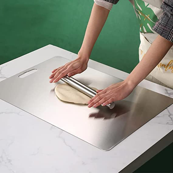 Stainless Steel Cutting Board – 28X36 cm - Image 4