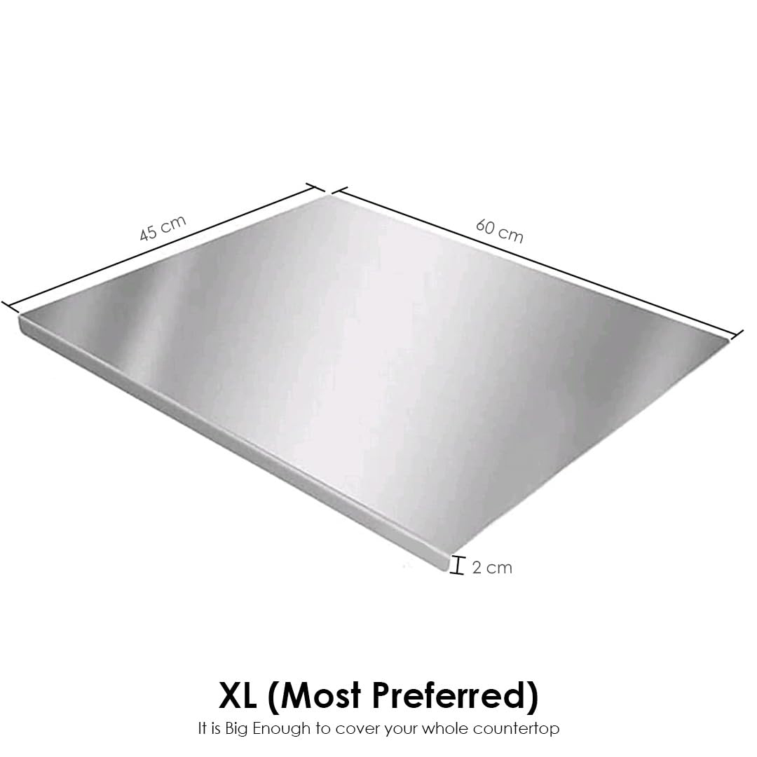 Stainless Steel Countertop Board – 60 x 45 cm - Image 7