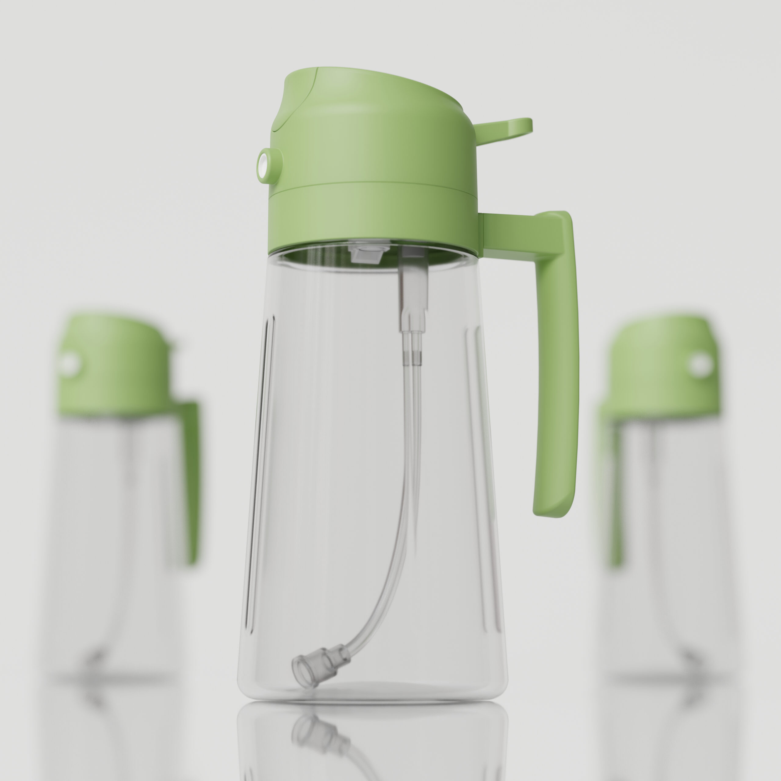 2-in-1 Oil Dispenser-Green - Image 2